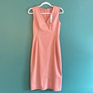 Antonio Melani Peach Sleeveless Dress (size 4)